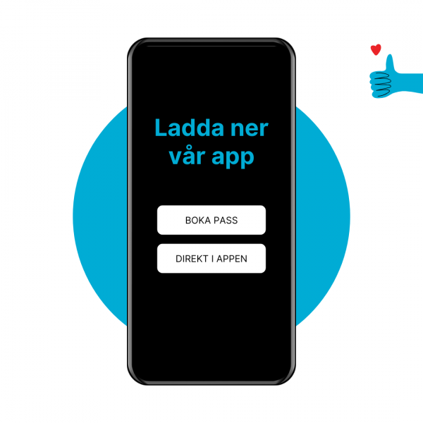Ladda ner vår app1